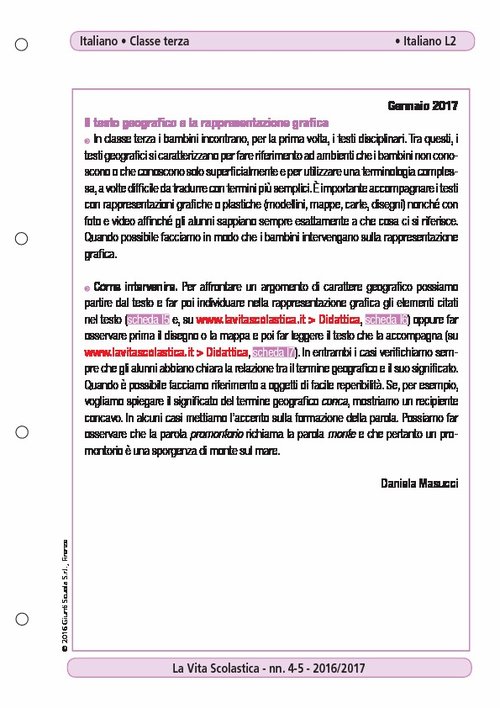 Il testo geografico e la rappresentazione grafica | Giunti Scuola Il testo geografico e la rappresentazione grafica | Giunti Scuola