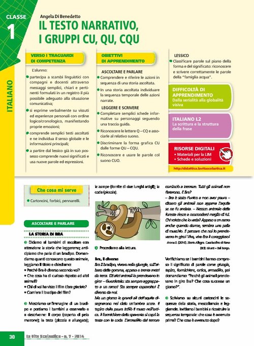 Il testo narrativo, i gruppi CU, QU, CQU | Giunti Scuola Il testo narrativo, i gruppi CU, QU, CQU | Giunti Scuola