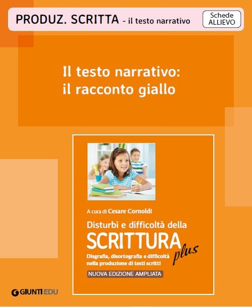 Il testo narrativo: il racconto giallo (ed. PLUS) | Giunti Scuola Il testo narrativo: il racconto giallo (ed. PLUS) | Giunti Scuola