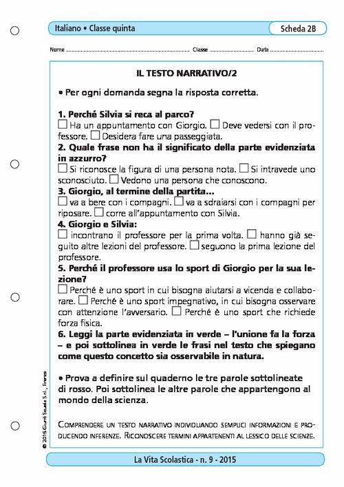 Il testo narrativo/2 | Giunti Scuola Il testo narrativo/2 | Giunti Scuola