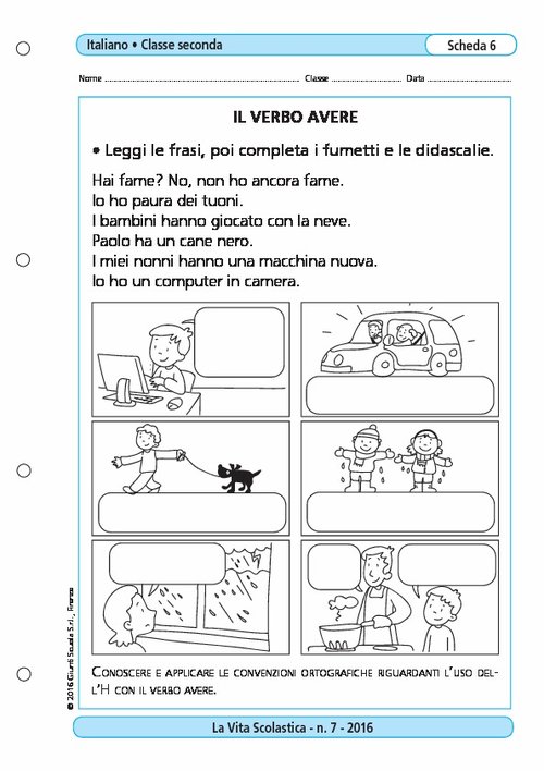 Il verbo avere | Giunti Scuola Il verbo avere | Giunti Scuola