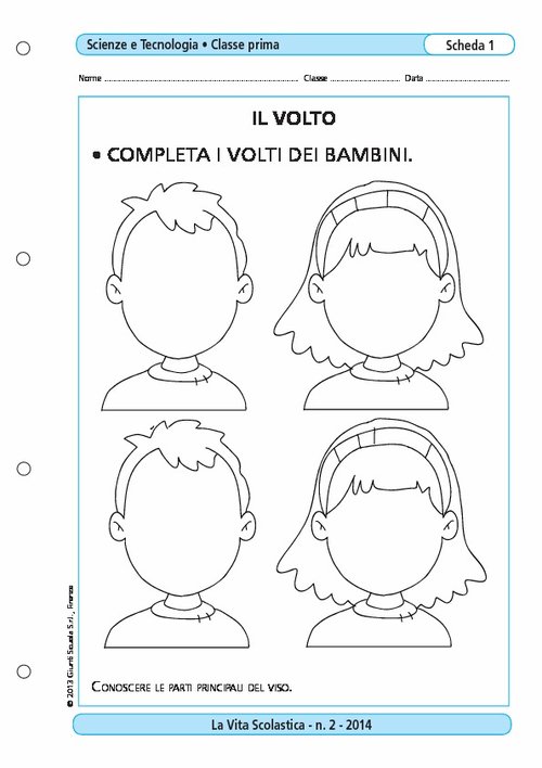 Il volto | Giunti Scuola Il volto | Giunti Scuola