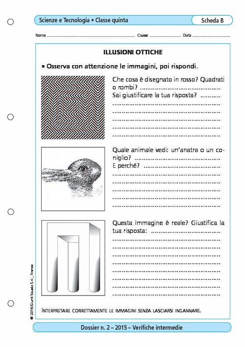Illusioni ottiche | Giunti Scuola Illusioni ottiche | Giunti Scuola