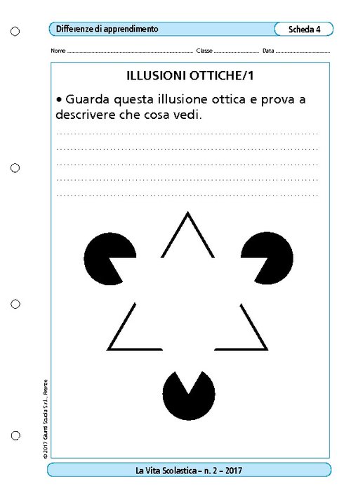Illusioni ottiche/1 | Giunti Scuola Illusioni ottiche/1 | Giunti Scuola