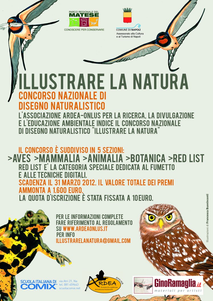 "Illustrare la natura", concorso di illustrazione naturalistica | Giunti Scuola
