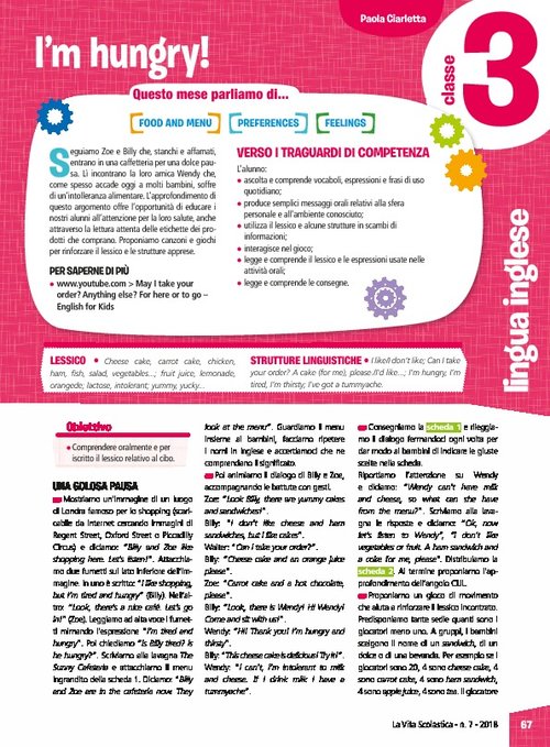 I’m hungry! | Giunti Scuola I’m hungry! | Giunti Scuola