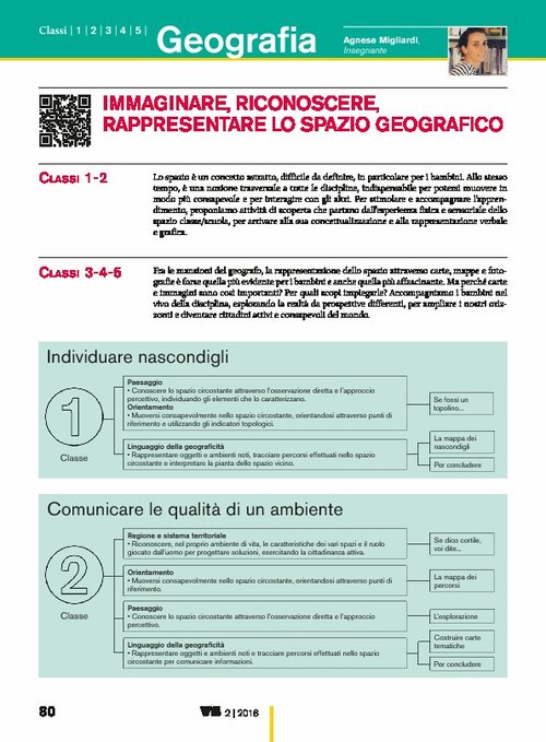 Immaginare, riconoscere, rappresentare lo spazio geografico | Giunti Scuola Immaginare, riconoscere, rappresentare lo spazio geografico | Giunti Scuola