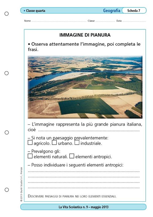 Immagine di pianura | Giunti Scuola