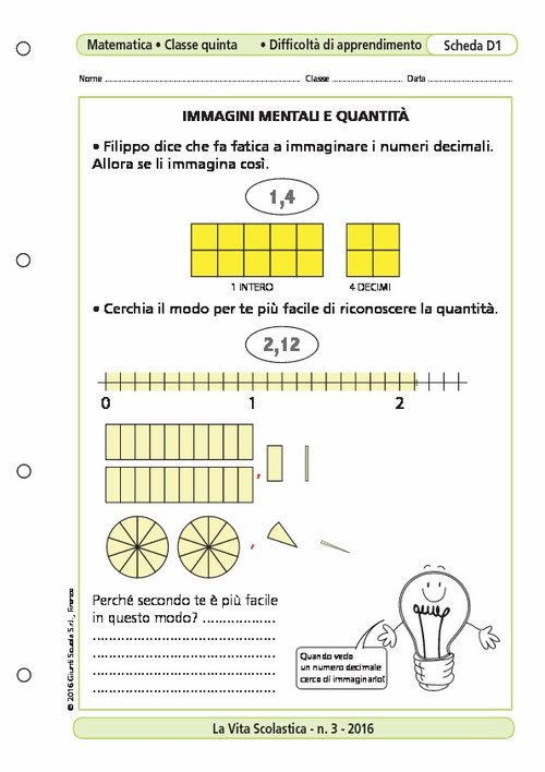 Immagini mentali e quantità | Giunti Scuola Immagini mentali e quantità | Giunti Scuola