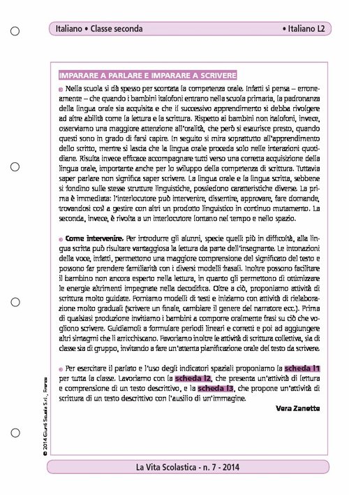 Imparare a parlare e imparare a scrivere | Giunti Scuola Imparare a parlare e imparare a scrivere | Giunti Scuola