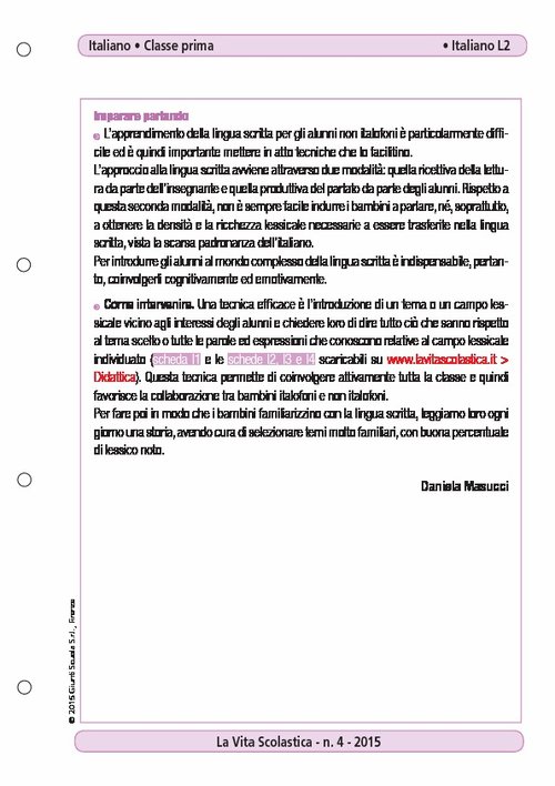 Imparare parlando | Giunti Scuola Imparare parlando | Giunti Scuola