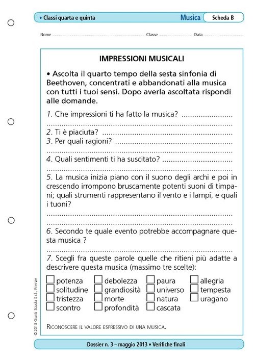 Impressioni musicali | Giunti Scuola