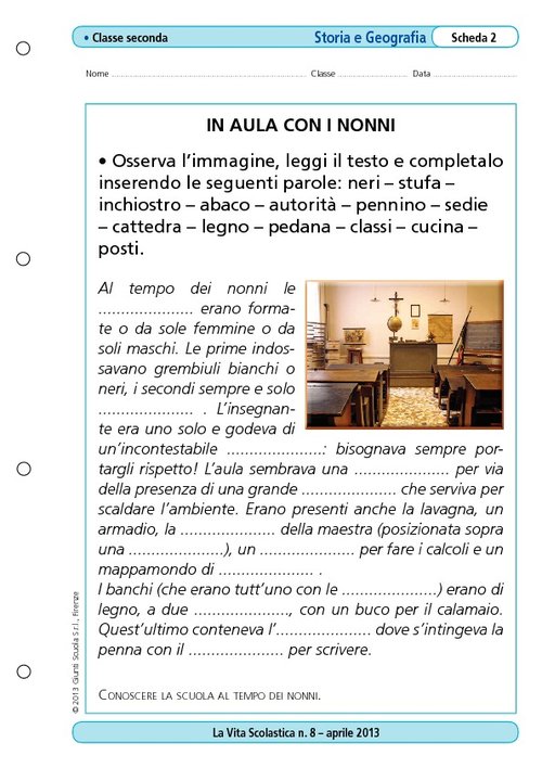 In aula con i nonni | Giunti Scuola In aula con i nonni | Giunti Scuola