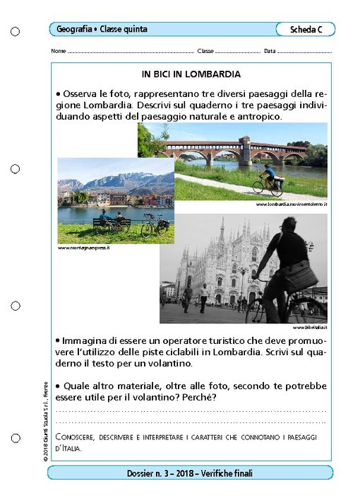 In bici in Lombardia | Giunti Scuola In bici in Lombardia | Giunti Scuola