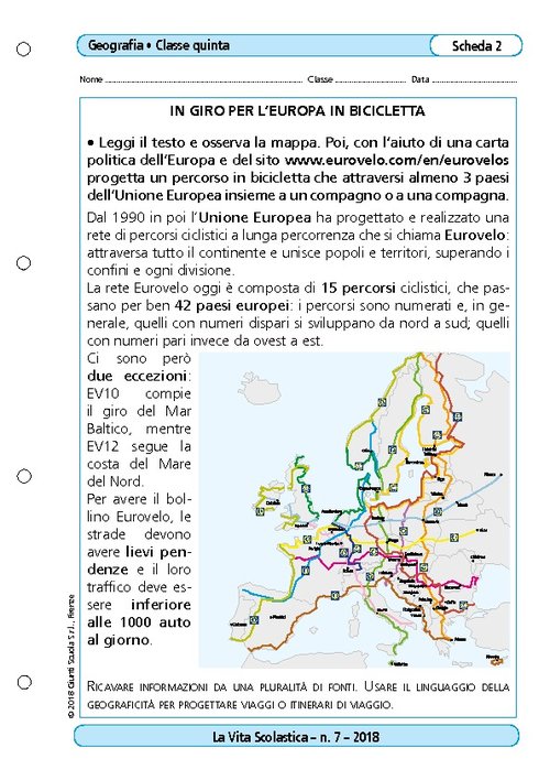 In giro per l'Europa in bicicletta | Giunti Scuola In giro per l'Europa in bicicletta | Giunti Scuola