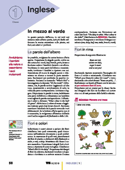 In mezzo al verde | Giunti Scuola