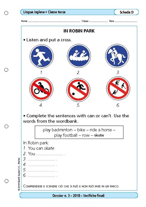 In Robin Park | Giunti Scuola In Robin Park | Giunti Scuola