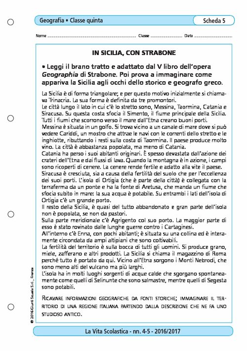 In Sicilia, con Strabone | Giunti Scuola In Sicilia, con Strabone | Giunti Scuola