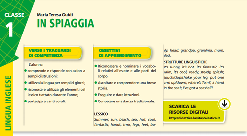 In spiaggia | Giunti Scuola In spiaggia | Giunti Scuola
