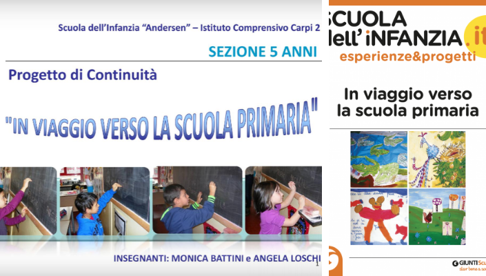 "In viaggio verso la scuola primaria", storia di un'esperienza | Giunti Scuola