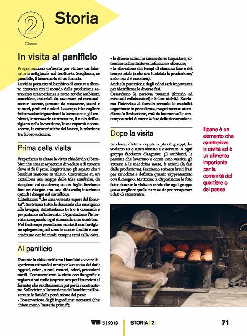 In visita al panificio | Giunti Scuola