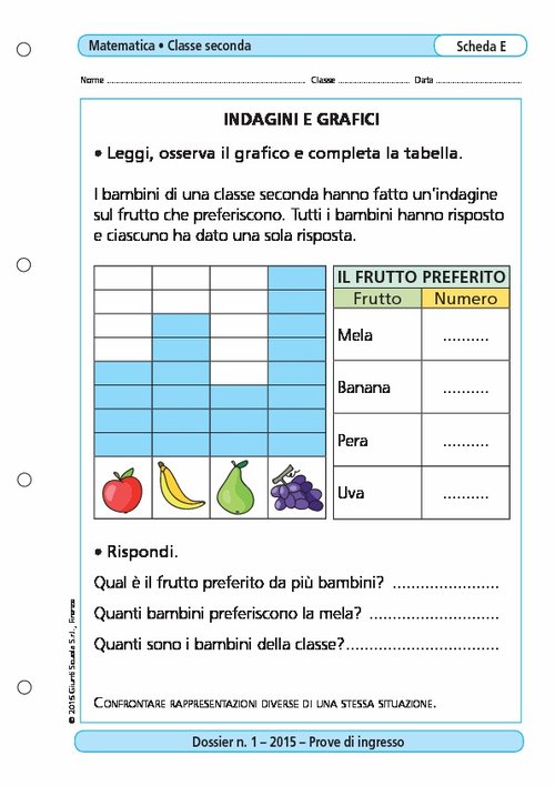 Indagini e grafici | Giunti Scuola Indagini e grafici | Giunti Scuola