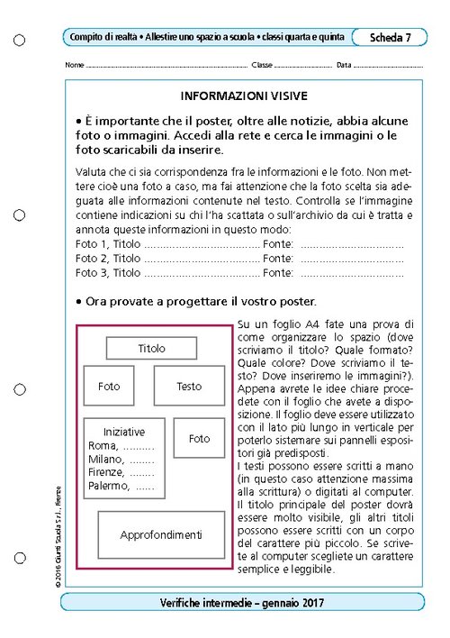 Informazioni visive | Giunti Scuola Informazioni visive | Giunti Scuola