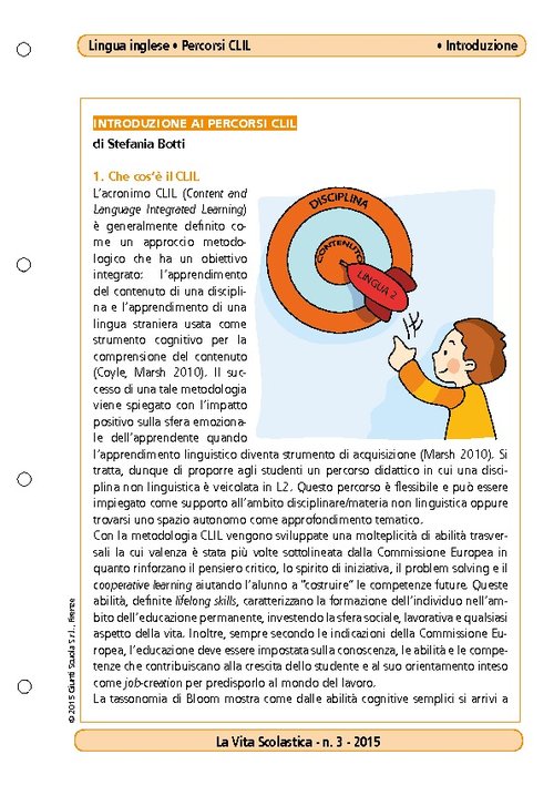 Introduzione ai percorsi CLIL | Giunti Scuola Introduzione ai percorsi CLIL | Giunti Scuola