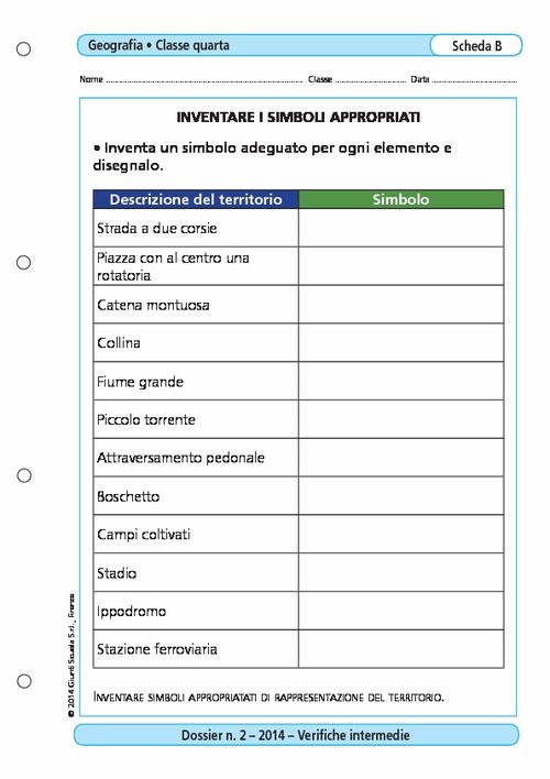 Inventare simboli appropriati | Giunti Scuola Inventare simboli appropriati | Giunti Scuola