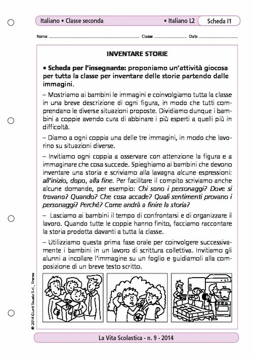 Inventare storie | Giunti Scuola Inventare storie | Giunti Scuola