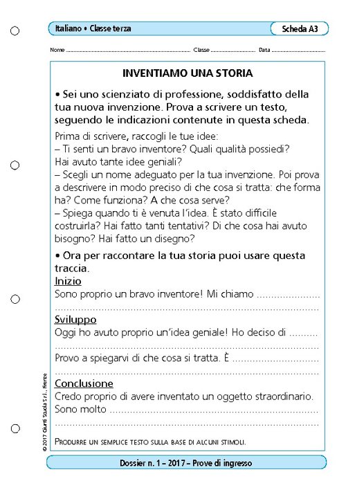Inventiamo una storia | Giunti Scuola Inventiamo una storia | Giunti Scuola
