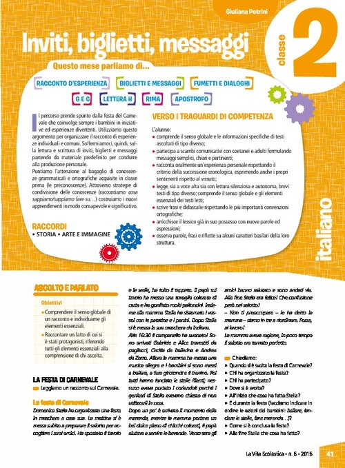 Inviti, biglietti, messaggi | Giunti Scuola Inviti, biglietti, messaggi | Giunti Scuola
