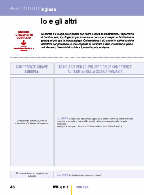 Io e gli altri | Giunti Scuola Io e gli altri | Giunti Scuola