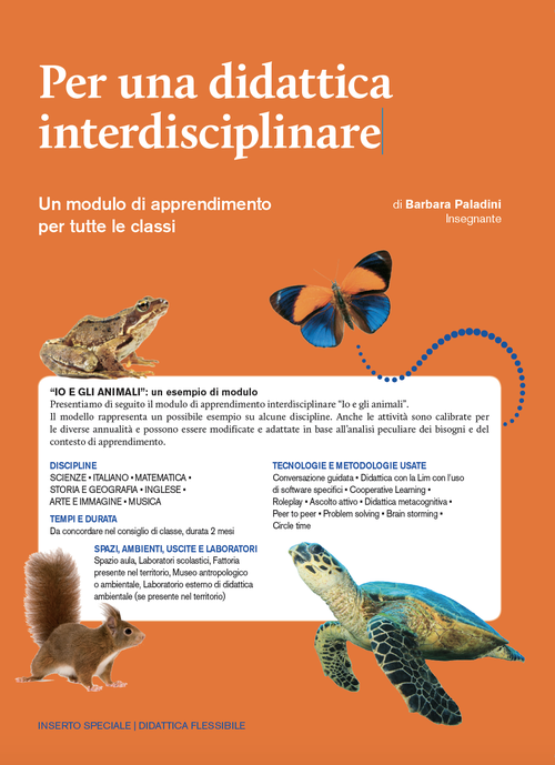 “Io e gli animali” - didattica interdisciplinare | Giunti Scuola “Io e gli animali” - didattica interdisciplinare | Giunti Scuola