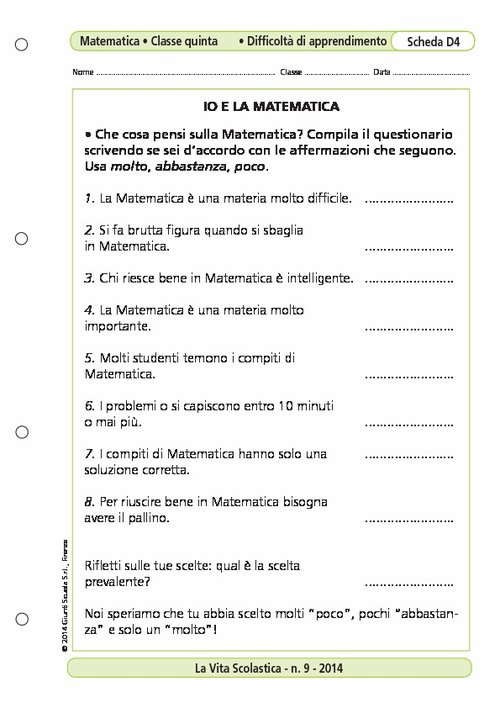 Io e la matematica | Giunti Scuola Io e la matematica | Giunti Scuola