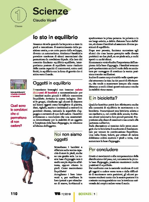 Io sto in equilibrio | Giunti Scuola Io sto in equilibrio | Giunti Scuola