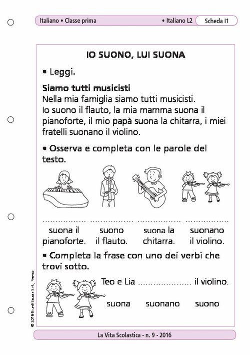 Io suono, lui suona | Giunti Scuola Io suono, lui suona | Giunti Scuola