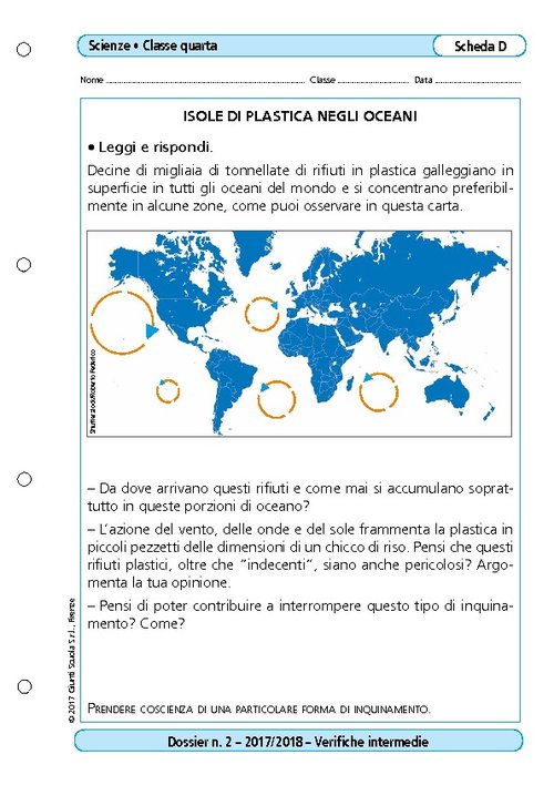 Isole di plastica negli oceani | Giunti Scuola Isole di plastica negli oceani | Giunti Scuola