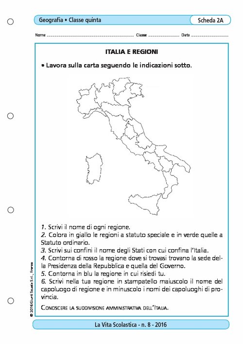 Italia e regioni | Giunti Scuola