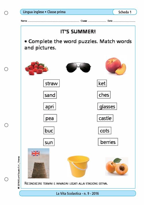 It's summer! | Giunti Scuola It's summer! | Giunti Scuola