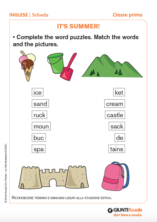 It's summer! | Giunti Scuola It's summer! | Giunti Scuola