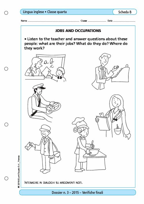 Jobs and occupations | Giunti Scuola Jobs and occupations | Giunti Scuola