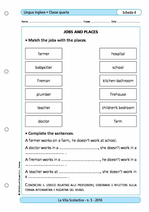 Jobs and places | Giunti Scuola Jobs and places | Giunti Scuola