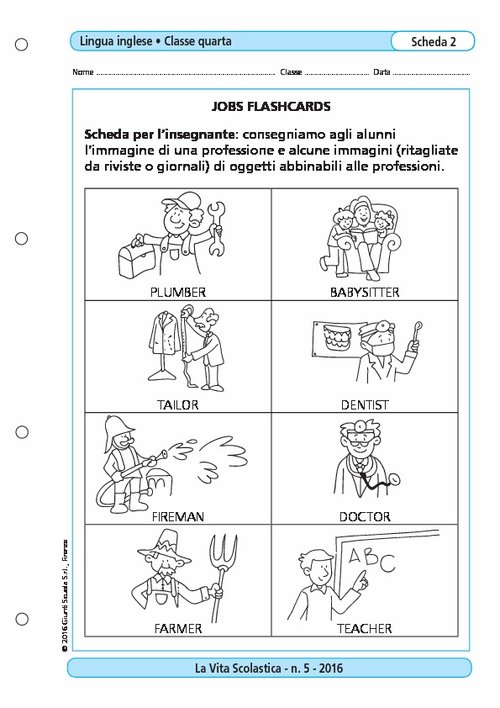 Jobs flashcards | Giunti Scuola Jobs flashcards | Giunti Scuola