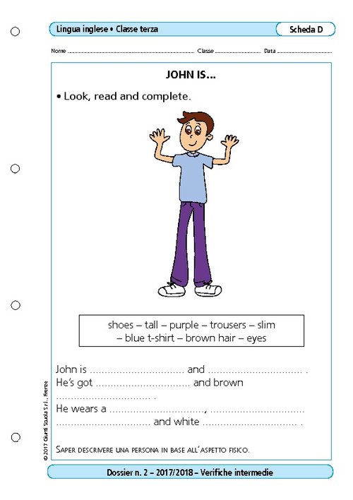 John is... | Giunti Scuola John is... | Giunti Scuola