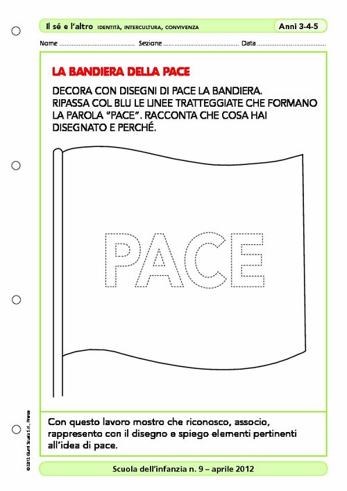 La bandiera della pace | Giunti Scuola La bandiera della pace | Giunti Scuola