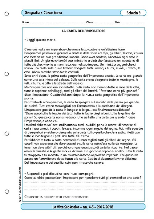 La carta dell'imperatore | Giunti Scuola La carta dell'imperatore | Giunti Scuola