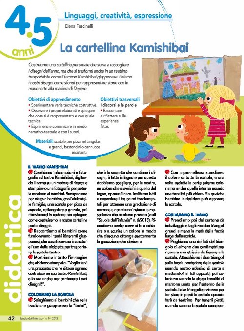 La cartellina Kamishibai | Giunti Scuola