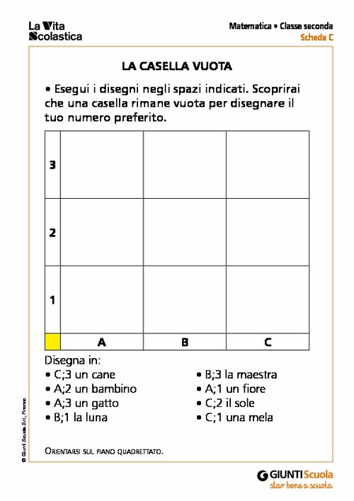 La casella vuota | Giunti Scuola La casella vuota | Giunti Scuola