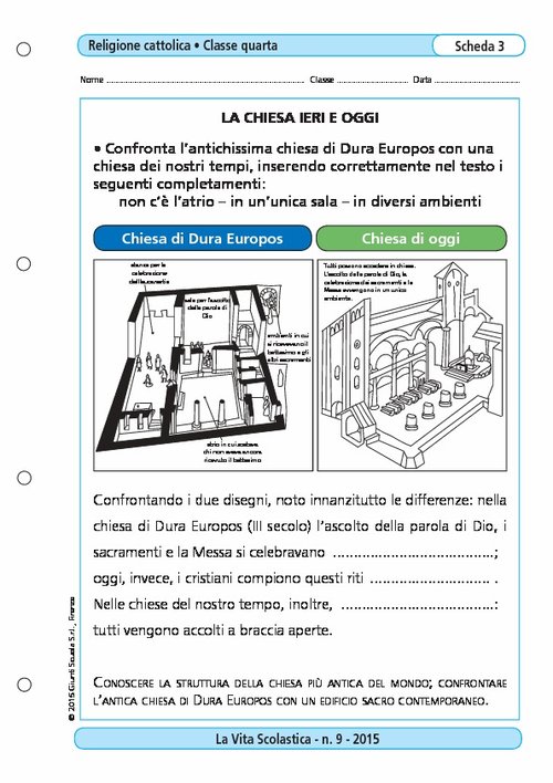 La Chiesa ieri e oggi | Giunti Scuola La Chiesa ieri e oggi | Giunti Scuola